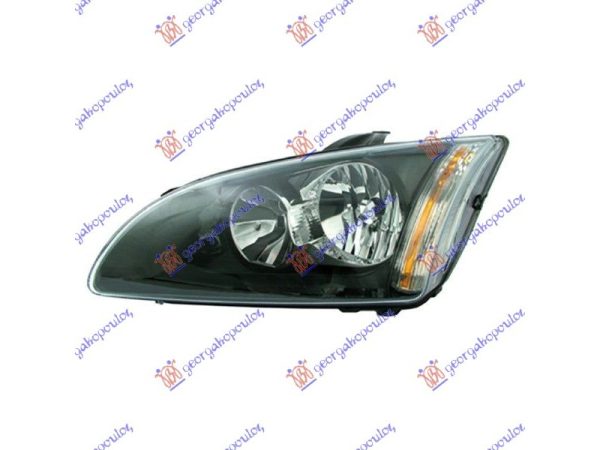 Φανος Εμπρος (ΜΑΥΡΟ) (Ε) (DEPO) Αριστερα Ford Focus 04-08 - 024705272