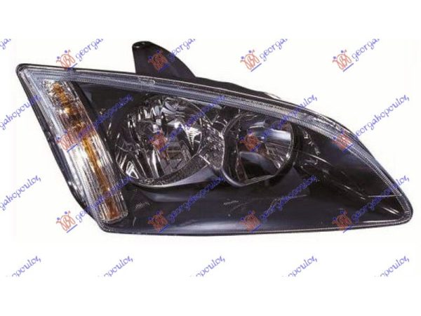 Φανος Εμπρος (ΜΑΥΡΟ) (Ε) (TYC) Δεξια Ford Focus 04-08 - 024705273