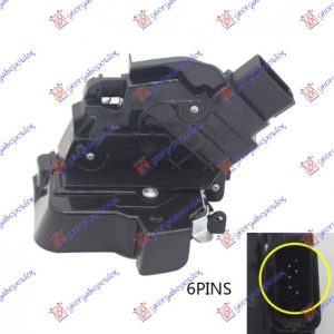Κλειδαρια Πορτας Εμπρος ΗΛΕΚΤ/ΚΗ (6pin) Δεξια Ford Focus 04-08 – 024707211
