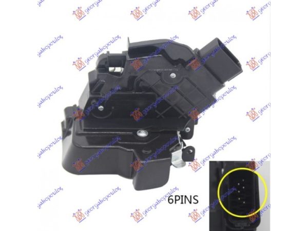 Κλειδαρια Πορτας Εμπρος ΗΛΕΚΤ/ΚΗ (6pin) Δεξια Ford Focus 04-08 - 024707211