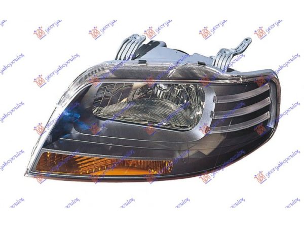Φανος ΕΜΠ. ΗΛΕΚΤ. 3/5Π 07-08 Μαυρος (Ε) (DEPO) Δεξια Chevrolet Aveo (T200) SDN-H/B-L/B 05-08 - 026605271