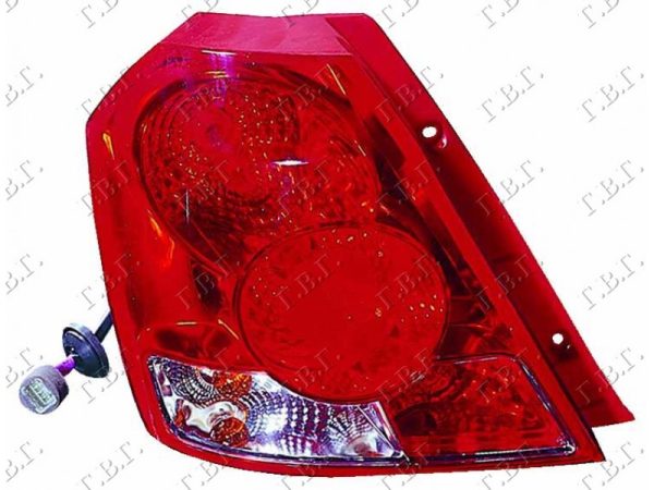 Φανος Πισω 3/5Π (Ε) Αριστερα Chevrolet Aveo (T200) SDN-H/B-L/B 05-08 - 026605812