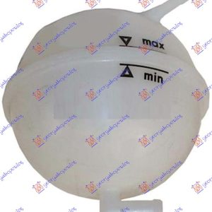 ΔΟΧΕΙΟ ΝΕΡΟΥ ΨΥΓΕΙΟΥ ΣΤΡΟΓΓΥΛΟ (ΧΩΡΙΣ ΘΕΣΗ ΓΙΑ ΑΙΣΘΗΤΗΡΑ) VW VENTO 92-98 062408520