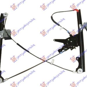 ΓΡΥΛΛΟΣ ΠΑΡΑΘΥΡΟΥ ΕΜΠΡΟΣ ΗΛΕΚΤΡΙΚΟΣ 3/5Π (ΧΩΡΙΣ ΜΟΤΕΡ) ΑΡ VW VENTO 92-98 063307032