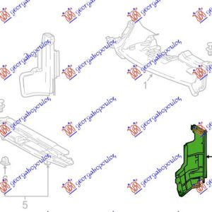 ΒΑΣΗ ΨΥΓΕΙΟΥ ΠΛΑΣΤΙΚΗ ΚΑΘΕΤΗ ΑΡ TOYOTA C-HR 16-19 829500842