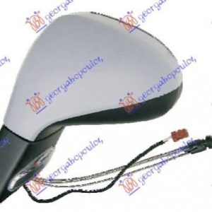 Καθρεφτης MHXΑΝ. ΒΑΦΟΜ. Με Φλας (Α ΠΟΙΟΤΗΤΑ) (CONVEX GLASS) Αριστ. Peugeot 207 06-14     027007484