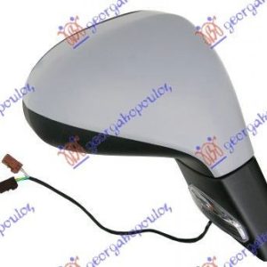 Καθρεφτης ΗΛ. ΘΕΡΜ. ΗΛ.ΑΝ. Με Φλας Μ/ΑΙΣ (CONVEX GLASS) Δεξ. Peugeot 207 06-14    027007581