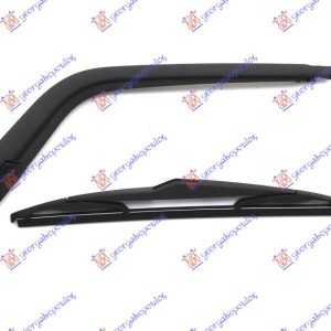 ΥΑΛΟΚΑΘΑΡΙΣΤΗΡΑΣ ΠΙΣΩ ΜΕ ΜΠΡΑΤΣΟ 310mm HYUNDAI i10 I 07-10 068009200