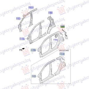 ΦΑΝΟΣΤΑΤΗΣ ΠΙΣΩ (Γνήσιος) ΔΕ HYUNDAI i10 II 13-16 371102753