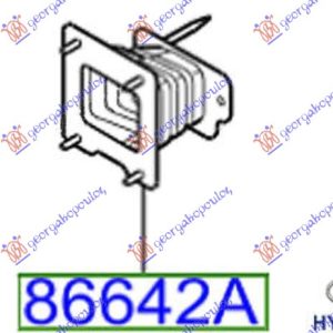 ΒΑΣΗ ΠΡΟΦΥΛΑΚΤΗΡΑ ΠΙΣΩ (Γνήσια) ΔΕ HYUNDAI i10 II 13-16 371104301