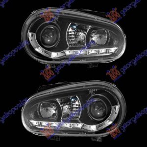 ΦΑΝΟΣ ΕΜΠΡΟΣ ΣΕΤ ΜΑΥΡΟ ΤΥΠΟΥ Α5 VW GOLF IV 98-04 059705140