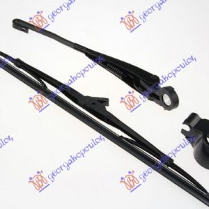 ΥΑΛΟΚΑΘΑΡΙΣΤΗΡΑΣ ΠΙΣΩ ΜΕ ΜΠΡΑΤΣΟ 350mm VW GOLF IV 98-04 059709200