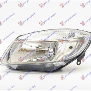 Αριστερα Φανος Εμπρος ΗΛΕΚΤΡ. (Η4) Ηεlla Skoda Fabia 07-10   066605142