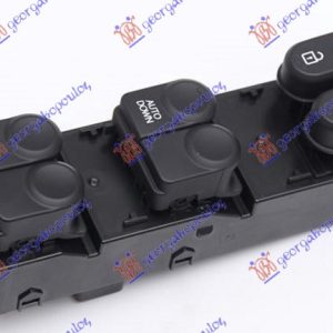 ΔΙΑΚΟΠΤΗΣ ΠΑΡΑΘΥΡΟΥ ΕΜΠΡΟΣ ΜΕ ΚΛΕΙΔΩΜΑ (Τετραπλός) (16pin) ΑΡ HYUNDAI ACCENT 11-14 (EXPORT TYPE) 377007174