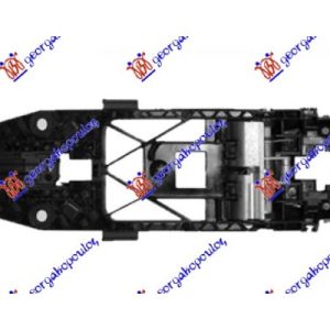 Χερουλι Πορτας Εμπρος Εξω (& Πισω ΔΕ=ΑΡ) (ΕΣΩ ΒΑΣΗ) Δεξια Skoda Fabia 14-18   746107856