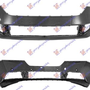 Προφυλακτηρας Εμπρος ΒΑΦΟΜ. (ΜΕ PDS) Skoda Fabia 18-21    746203615