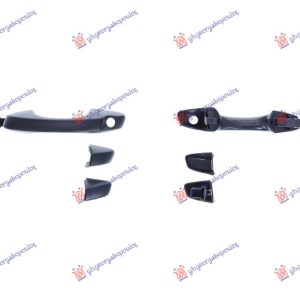 Χερουλι Πορτας ΕΜΠΡΟΣ/ΠΙΣΩ Εξω (ΜΕ/ΧΩΡΙΣ Τρυπα ΑΦΑΛΟΥ) Αριστερα Skoda Fabia 21-    746307844