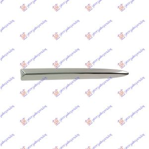 Αριστερα Διακοσμητικο Προφυλακτηρα Ανω Χρωμιο Fiat 500  07-15  020204632