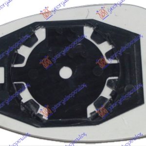 Κρυσταλλο Καθρεφτη Θερμαινομενο (CONVEX GLASS) Δεξια Fiat 500 07-15   020207611