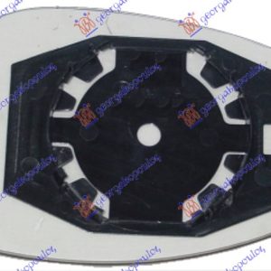 Κρυσταλλο Καθρεφτη Θερμαινομενο (CONVEX GLASS) Αριστερα Fiat 500 07-15   020207612