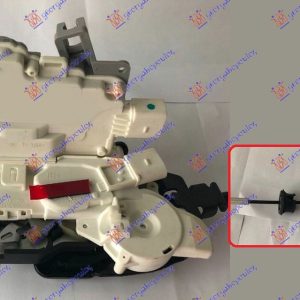 ΚΛΕΙΔΑΡΙΑ ΠΟΡΤΑΣ ΕΜΠΡΟΣ ΗΛΕΚΤΡΟΜΑΓΝΗΤΙΚΗ (7+3pins) (Α ΠΟΙΟΤΗΤΑ) ΔΕ VW GOLF V 04-08 126107231