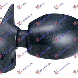 Καθρεφτης Μηχανικος Με Χερουλι (FLAT GLASS) Αριστερα Renault Twingo 92-98   073807484