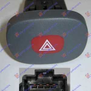 ΔΙΑΚΟΠΤΗΣ ΑΛΑΡΜ (8PIN) RENAULT CLIO 98-01 010907150