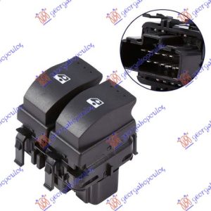 ΔΙΑΚΟΠΤΗΣ ΠΑΡΑΘΥΡΟΥ ΕΜΠΡΟΣ (Διπλός) (10pin) ΑΡ RENAULT CLIO 98-01 010907172