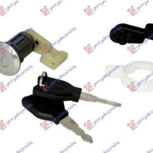 ΑΦΑΛΟΣ ΠΟΡΤΑΣ ΕΜΠΡΟΣ ΚΟΜΠΛΕ (1 ΑΦΑΛΟΣ ΜΕ 2 ΚΛΕΙΔΙΑ) RENAULT CLIO 98-01 010907235