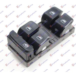 Διακοπτης ΠΑΡΑΘ. ΕΜΠ. (Τετραπλός)(10pin) Αριστ. Audi A4 07-11    076707172