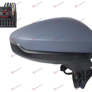 ΚΑΘΡΕΦΤΗΣ ΗΛΕΚΤΡΙΚΟΣ ΘΕΡΜΑΙΝΟΜΕΝΟΣ ΗΛΕΚΤΡΙΚΑ ΑΝΑΚΛΙΝΟΜΕΝΟΣ ΒΑΦΟΜΕΝΟΣ ΜΕ ΜΝΗΜΗ & ΦΛΑΣ LED (14PΙΝ) (Α ΠΟΙΟΤΗΤΑ) (CONVEX GLASS)  AUDI A3 ALLSTREET 2024-  132507581