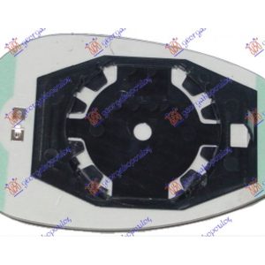 Κρυσταλλο Καθρεφτη Θερμαινομενο (CONVEX GLASS) Αριστερα Fiat Grande Punto 05-12 –   039107612