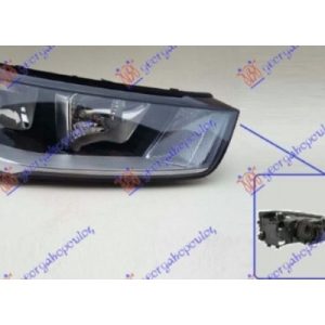 Φανος Εμπρος Ηλεκτρικος (Ε) (DEPO) Δεξια Audi A1 14-18 –   127105143