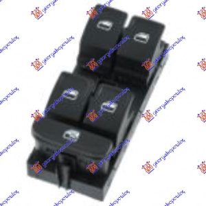 Διακοπτης ΠΑΡΑΘ. Εμπρος (Τετραπλός) (8pin) Αριστερα Audi A1 18-  127207177