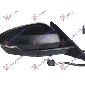 Καθρεφτης ΗΛΕΚΤ. ΘΕΡΜΑΙΝ. Μαυρος (ΜΕ ΦΛΑΣ) (Α ΠΟΙΟΤΗΤΑ) 6PIN (CONVEX GLASS) Δεξια Audi A1 18- –  127207501