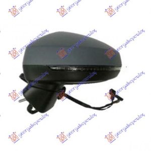 Καθρεφτης ΗΛΕΚΤ. ΘΕΡΜ. ΒΑΦΟΜ. (ΜΕ ΦΛΑΣ) (ASPHERICAL GLASS) Αριστερα Audi A3 3D/SPORTBACK 12-16   132007484