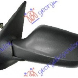 Καθρεφτης Μηχανικος Με Ντιζες Μαυρος -07 (ASPHERICAL GLASS) Αριστερα Fiat Strada 05-14 – 296007487