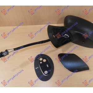 Καθρεφτης Μηχανικος Με Ντιζες Μαυρος (CONVEX GLASS) Αριστερα Fiat 500 15- – 297207407