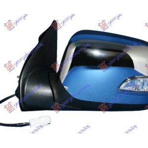 Καθρεφτης ΗΛΕΚΤ. Χρωμιο Με Φλας Αριστερα Isuzu P/U D-MAX 02-07   023007599