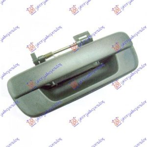 Χερουλι Πορτας Καροτσας Μαυρο Isuzu P/U D-MAX 02-07   023007830