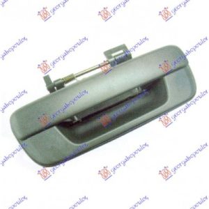 Χερουλι Πορτας Καροτσας Μαυρο Isuzu P/U D-MAX 07-13   030907830