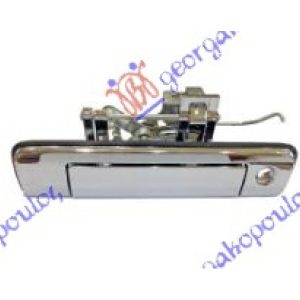 Χερουλι Πορτας ΚΑΡ. Χρωμιο (ΜΕ ΤΡ. ΑΦΑΛ) Isuzu P/U D-MAX 16-20    390107830