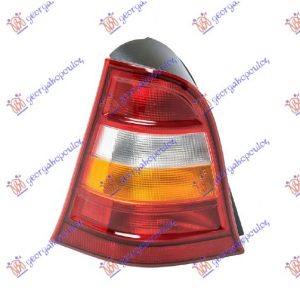 Φανος Πισω (ΚΙΤΡΙΝΟΣ) -01 (Ε) Αριστερα Mercedes A Class (W168) 98-04   013405812