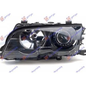 Αριστερα Φανος Εμπρος -01 Xenon Μαυρος Marelli Bmw Series 3 (E46) COUPE/CABRIO 99-03  035005152