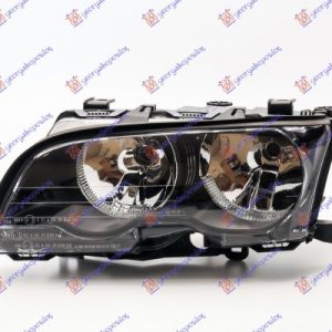 Φανος Εμπρος 01-03 Μαυρος (Ε) (TYC) Αριστερα Bmw Series 3 (E46) COUPE/CABRIO 99-03   035005182