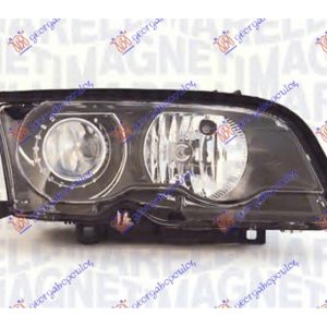 Δεξια Φανος Εμπρος 01-03 Xenon Μαυρος Marelli Bmw Series 3 (E46) COUPE/CABRIO 99-03  035005286