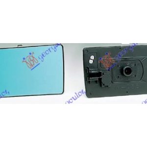 Κρυσταλλο Καθρεφτη Μπλε (FLAT GLASS) Αριστερα Mercedes 190E (W201) 84-93    051907612