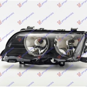 Φανος Εμπρος (ΜΑΥΡΟ) (Ε) (DEPO) Αριστερα Bmw Series 3 (E46) Sdn 99-02   060405282
