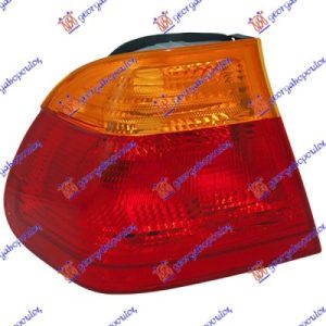 Φανος Πισω Εξω Κιτρινο (Ε) Αριστερα Bmw Series 3 (E46) Sdn 99-02   060405812