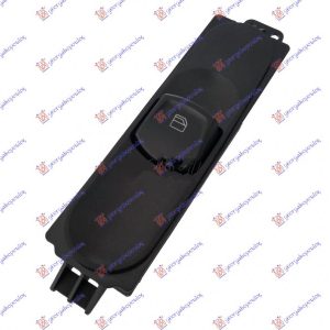 Διακοπτης Παραθυρου Μαυρος (Μονός) (4pin) Δεξια Mercedes Vito (W639) & Viano 10-15   526007171